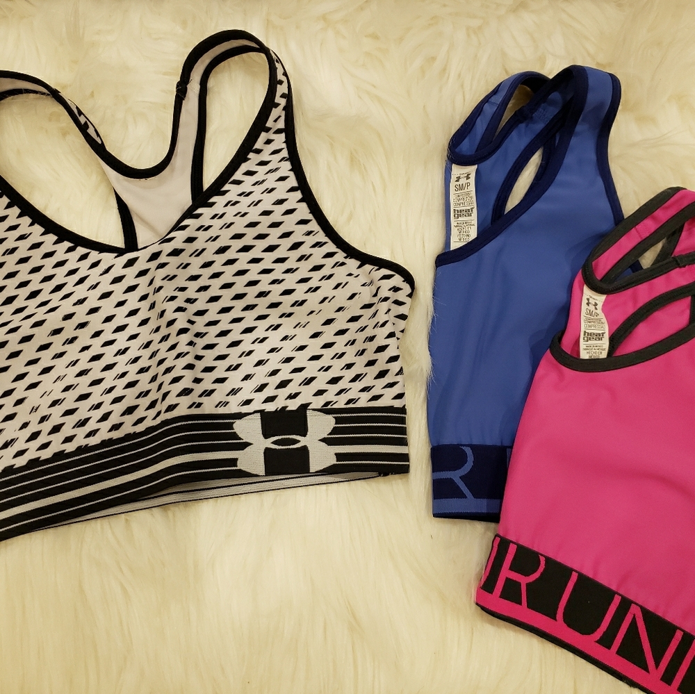 Small Under Armour Mid Impact Sports Bras